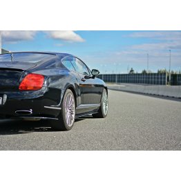 Накладки сплиттеры на пороги на Bentley Continental GT I